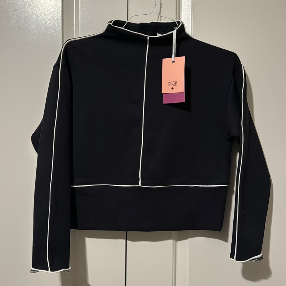 Victor Glemaud x Target Black Sweatshirt Size Small NWT